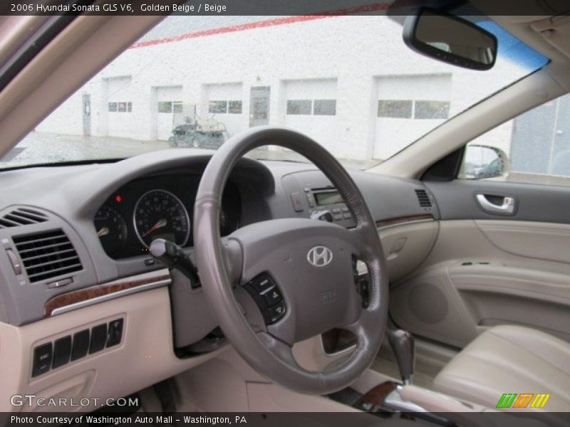 Golden Beige / Beige 2006 Hyundai Sonata GLS V6