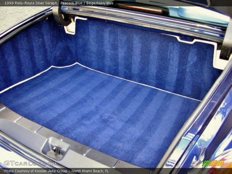  1999 Silver Seraph  Trunk