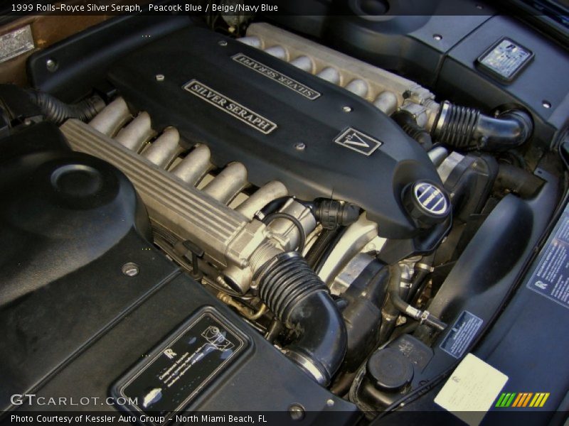  1999 Silver Seraph  Engine - 5.4 Liter SOHC 24-Valve V12