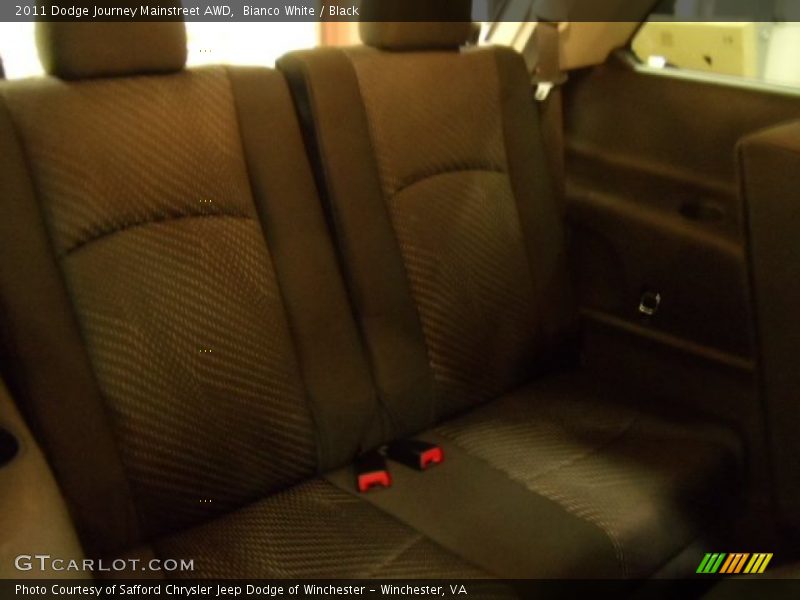 Bianco White / Black 2011 Dodge Journey Mainstreet AWD