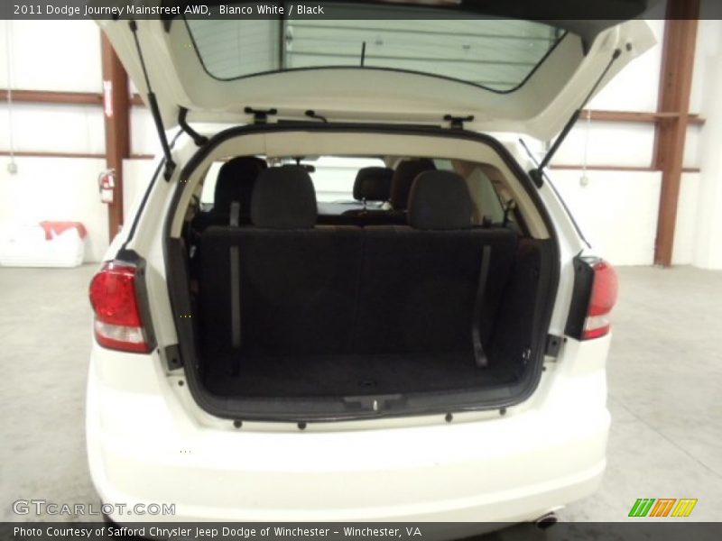 Bianco White / Black 2011 Dodge Journey Mainstreet AWD