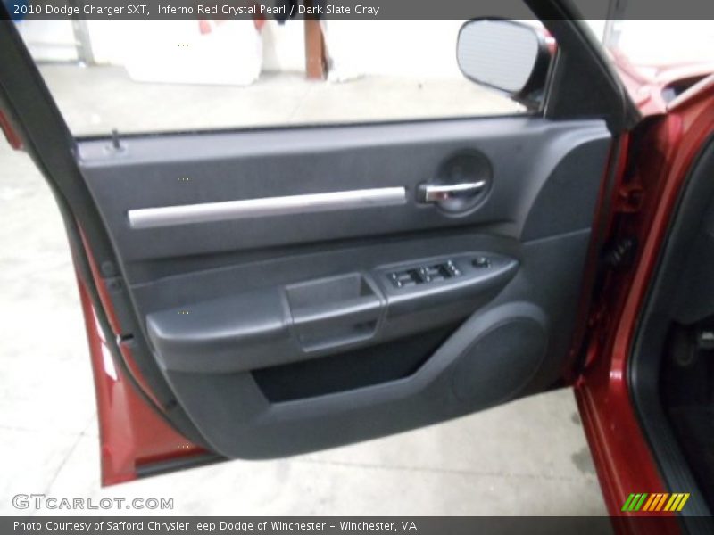 Inferno Red Crystal Pearl / Dark Slate Gray 2010 Dodge Charger SXT