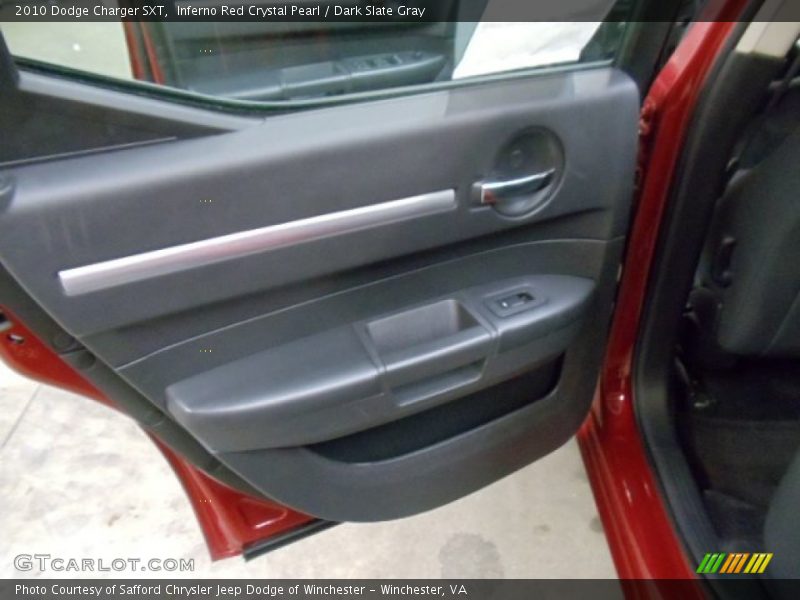Inferno Red Crystal Pearl / Dark Slate Gray 2010 Dodge Charger SXT