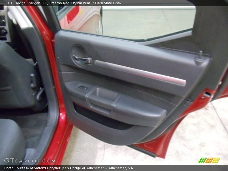Inferno Red Crystal Pearl / Dark Slate Gray 2010 Dodge Charger SXT