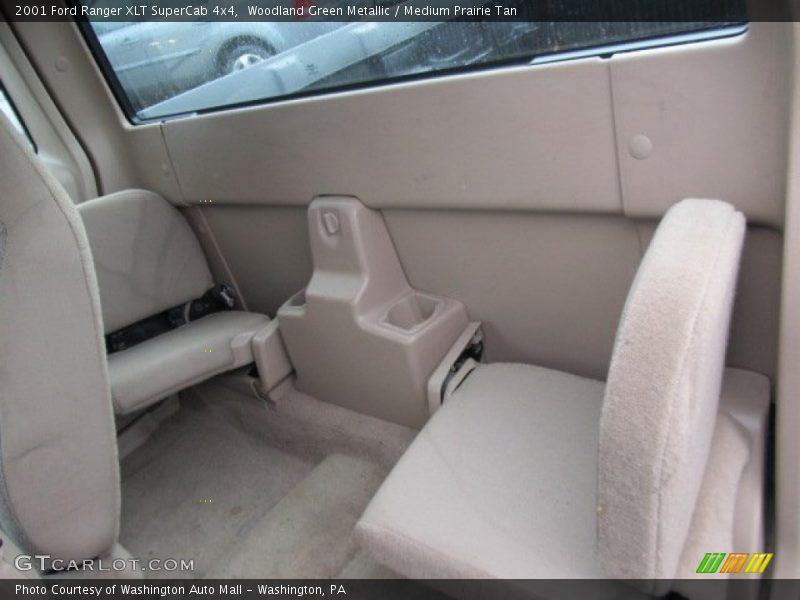 Woodland Green Metallic / Medium Prairie Tan 2001 Ford Ranger XLT SuperCab 4x4