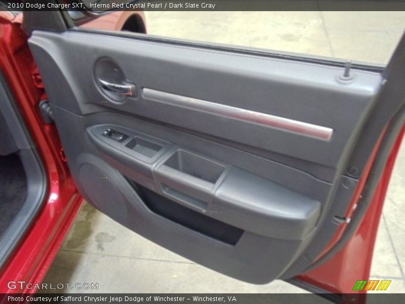 Inferno Red Crystal Pearl / Dark Slate Gray 2010 Dodge Charger SXT