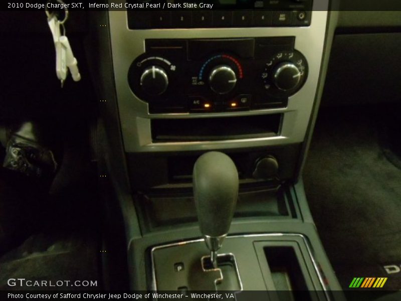 Inferno Red Crystal Pearl / Dark Slate Gray 2010 Dodge Charger SXT