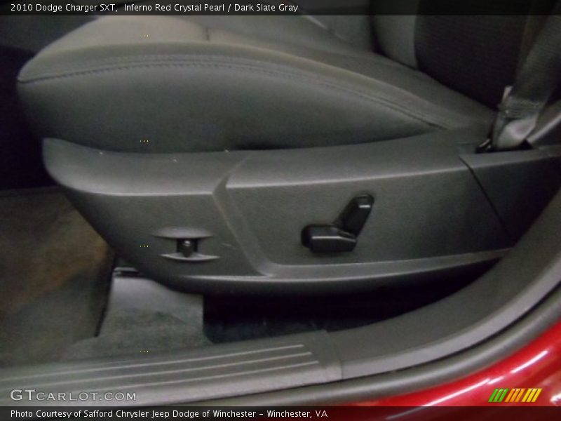 Inferno Red Crystal Pearl / Dark Slate Gray 2010 Dodge Charger SXT