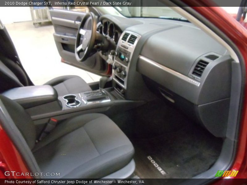 Inferno Red Crystal Pearl / Dark Slate Gray 2010 Dodge Charger SXT
