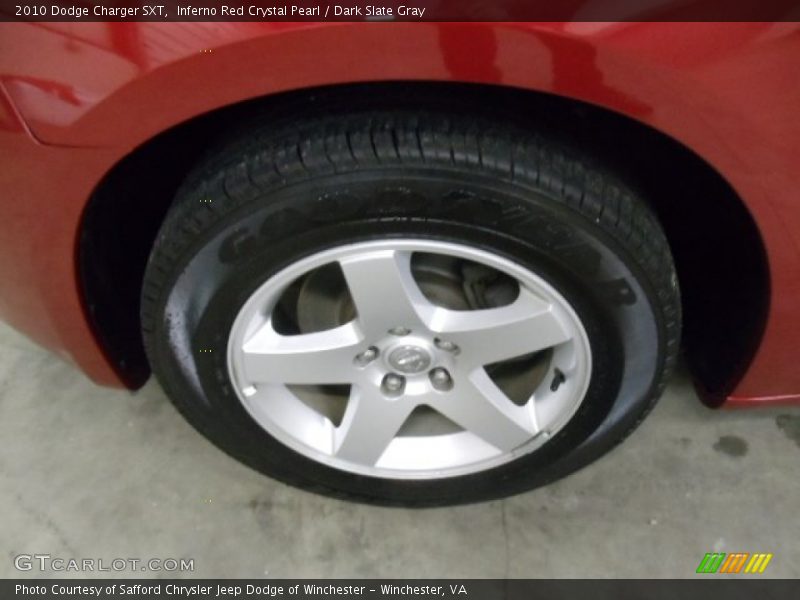 Inferno Red Crystal Pearl / Dark Slate Gray 2010 Dodge Charger SXT