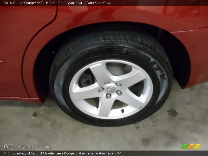 Inferno Red Crystal Pearl / Dark Slate Gray 2010 Dodge Charger SXT