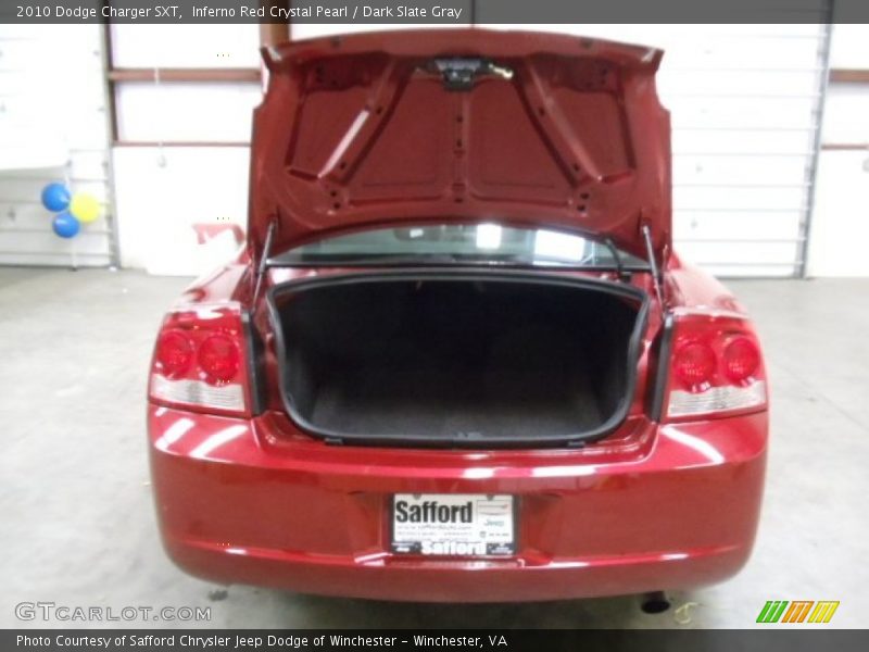 Inferno Red Crystal Pearl / Dark Slate Gray 2010 Dodge Charger SXT