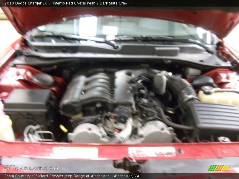 Inferno Red Crystal Pearl / Dark Slate Gray 2010 Dodge Charger SXT