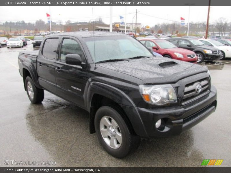 Front 3/4 View of 2010 Tacoma V6 SR5 TRD Sport Double Cab 4x4