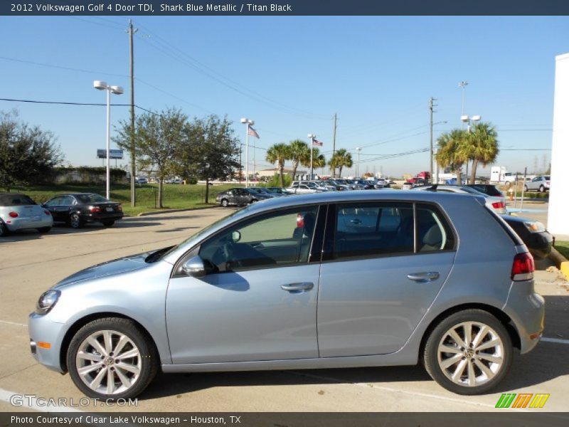  2012 Golf 4 Door TDI Shark Blue Metallic