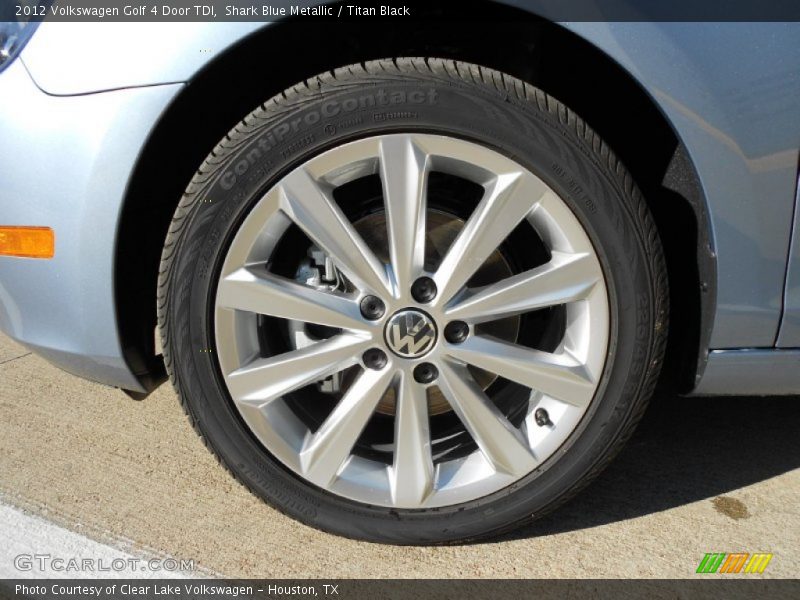  2012 Golf 4 Door TDI Wheel