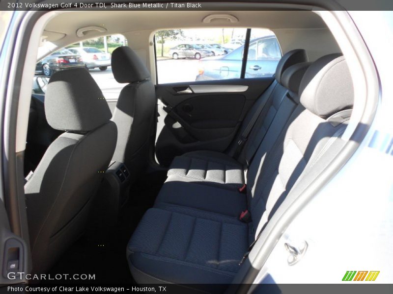 Shark Blue Metallic / Titan Black 2012 Volkswagen Golf 4 Door TDI