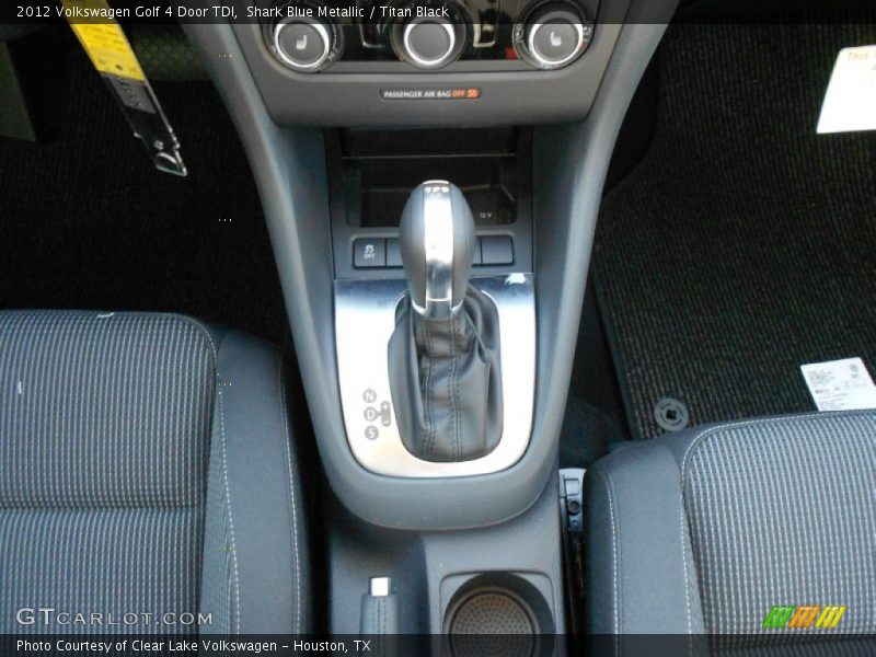  2012 Golf 4 Door TDI 6 Speed DSG Dual-Clutch Automatic Shifter