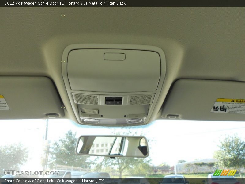 Shark Blue Metallic / Titan Black 2012 Volkswagen Golf 4 Door TDI