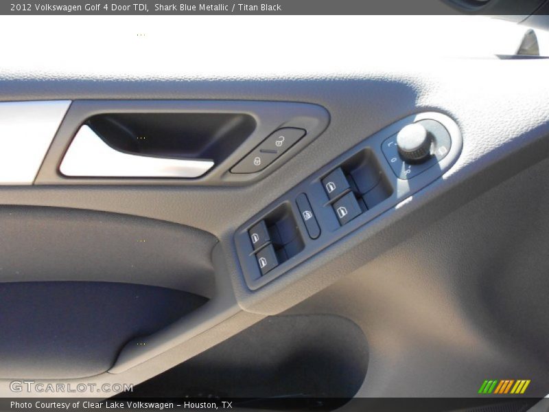 Shark Blue Metallic / Titan Black 2012 Volkswagen Golf 4 Door TDI