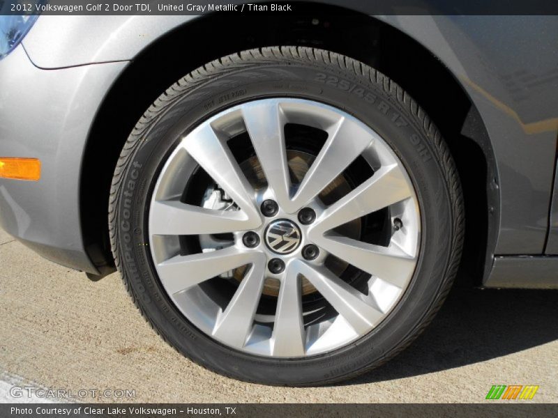  2012 Golf 2 Door TDI Wheel