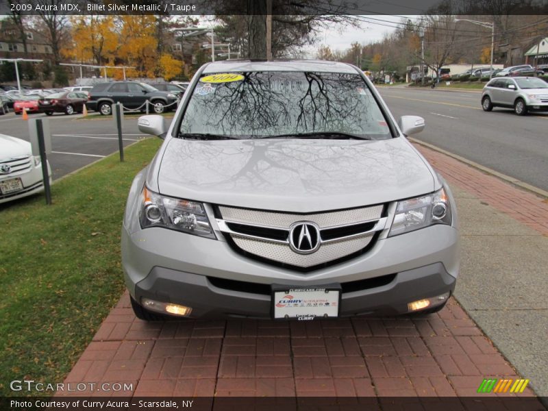 Billet Silver Metallic / Taupe 2009 Acura MDX