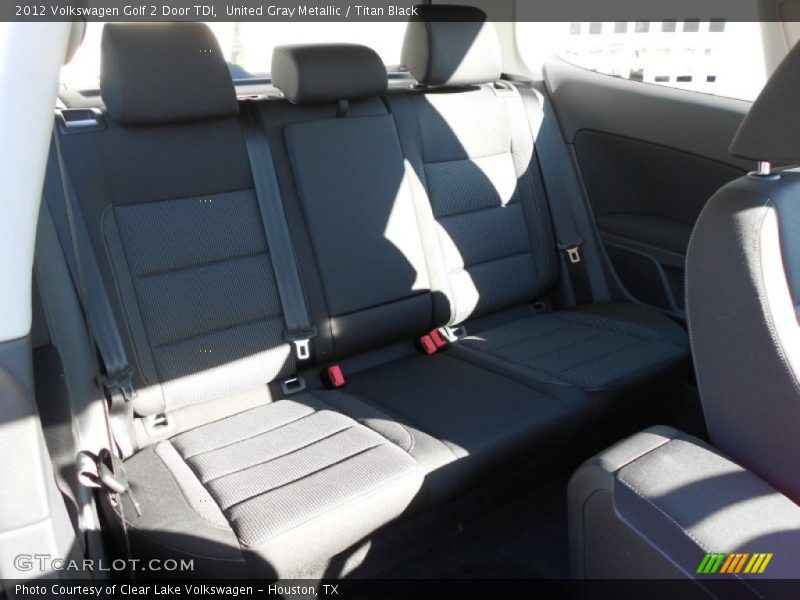 United Gray Metallic / Titan Black 2012 Volkswagen Golf 2 Door TDI