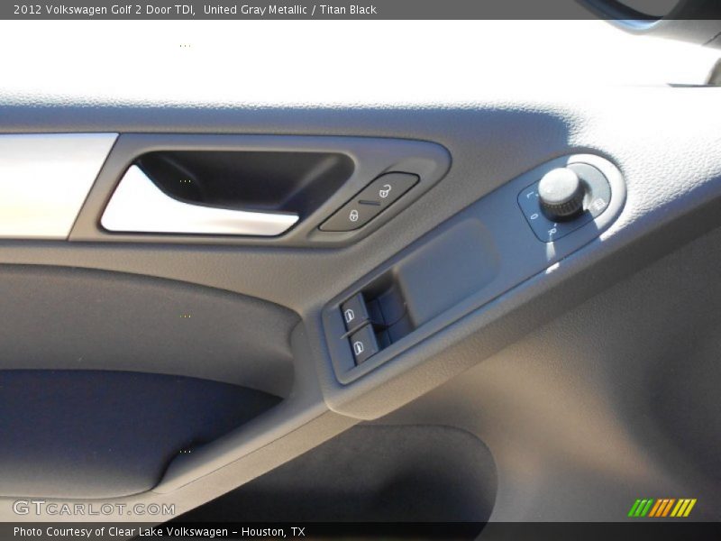 United Gray Metallic / Titan Black 2012 Volkswagen Golf 2 Door TDI