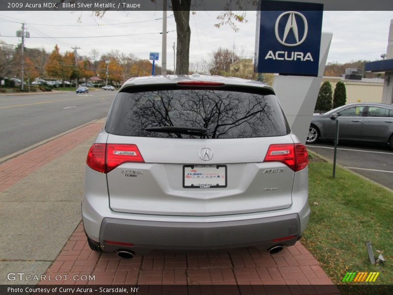 Billet Silver Metallic / Taupe 2009 Acura MDX