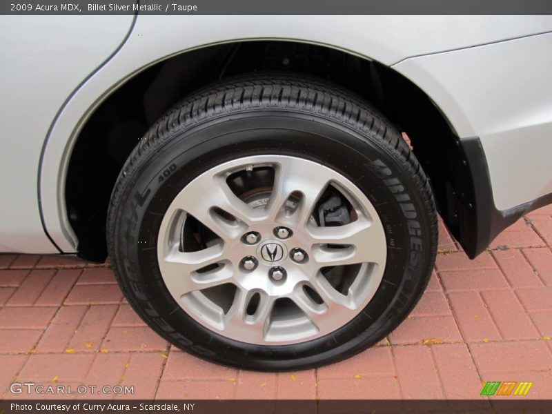 Billet Silver Metallic / Taupe 2009 Acura MDX