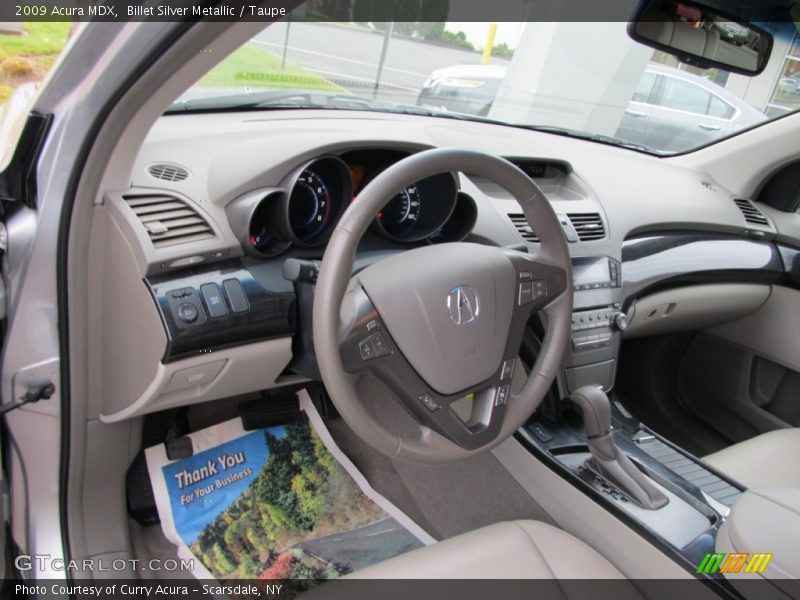 Billet Silver Metallic / Taupe 2009 Acura MDX