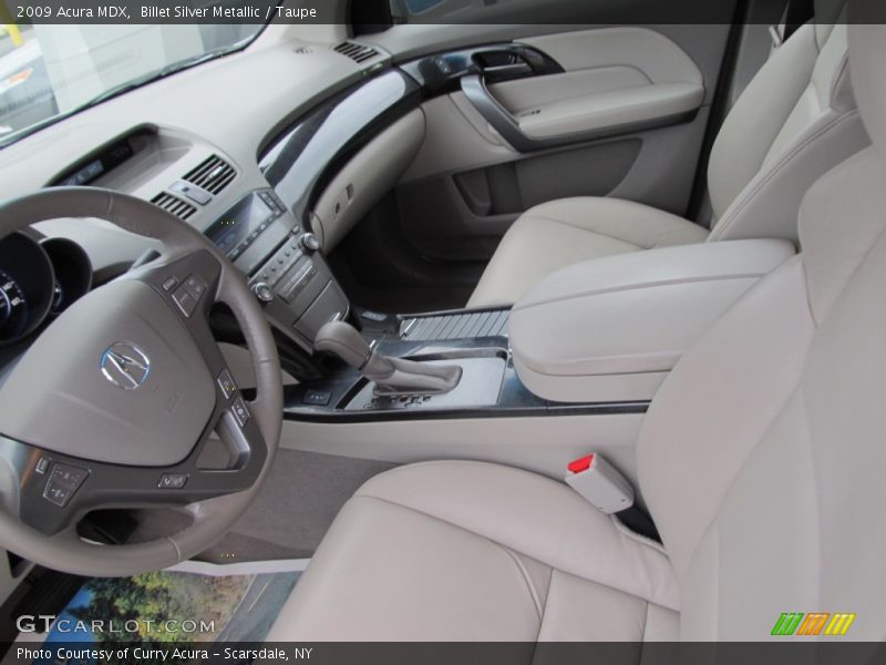 Billet Silver Metallic / Taupe 2009 Acura MDX