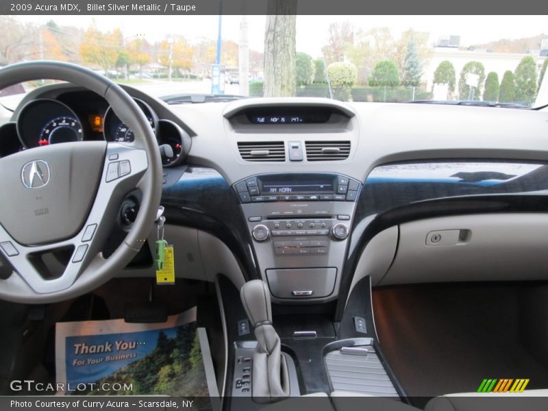 Billet Silver Metallic / Taupe 2009 Acura MDX