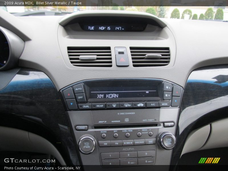 Billet Silver Metallic / Taupe 2009 Acura MDX