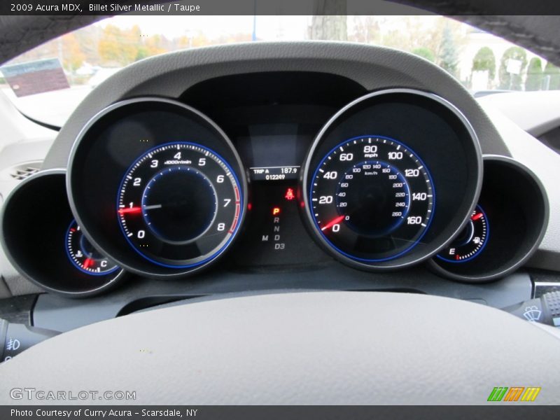 Billet Silver Metallic / Taupe 2009 Acura MDX
