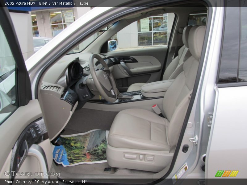 Billet Silver Metallic / Taupe 2009 Acura MDX