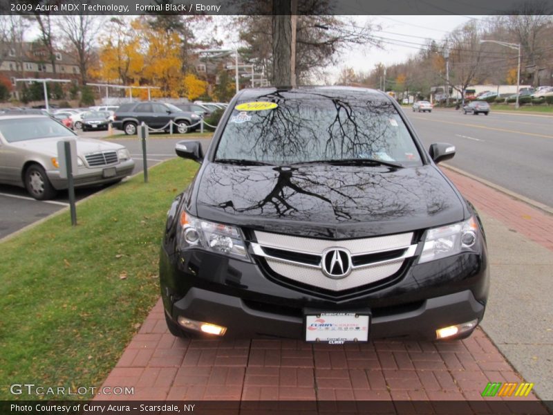 Formal Black / Ebony 2009 Acura MDX Technology