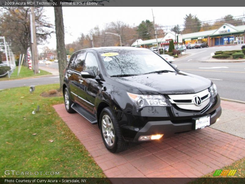 Formal Black / Ebony 2009 Acura MDX Technology