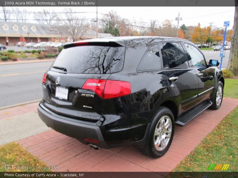 Formal Black / Ebony 2009 Acura MDX Technology