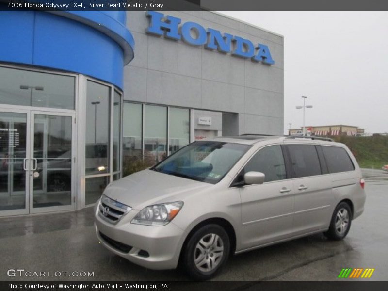 Silver Pearl Metallic / Gray 2006 Honda Odyssey EX-L