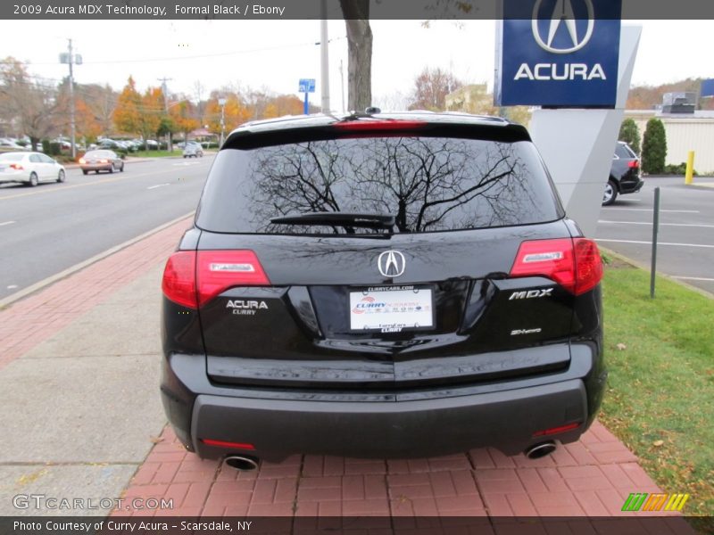 Formal Black / Ebony 2009 Acura MDX Technology