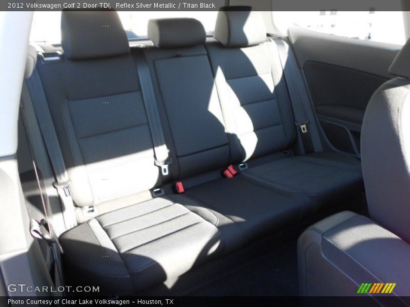 Reflex Silver Metallic / Titan Black 2012 Volkswagen Golf 2 Door TDI