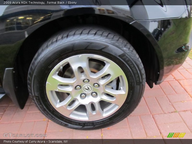 Formal Black / Ebony 2009 Acura MDX Technology
