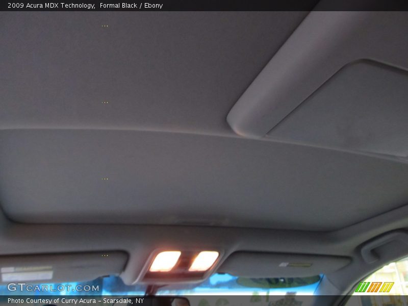 Formal Black / Ebony 2009 Acura MDX Technology