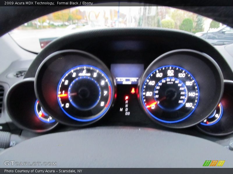 Formal Black / Ebony 2009 Acura MDX Technology