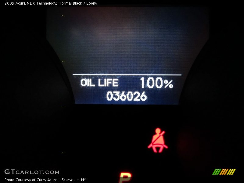Formal Black / Ebony 2009 Acura MDX Technology