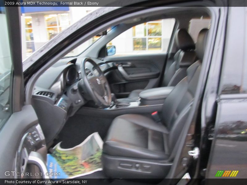 Formal Black / Ebony 2009 Acura MDX Technology