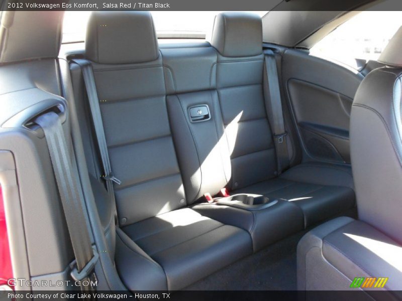 Salsa Red / Titan Black 2012 Volkswagen Eos Komfort