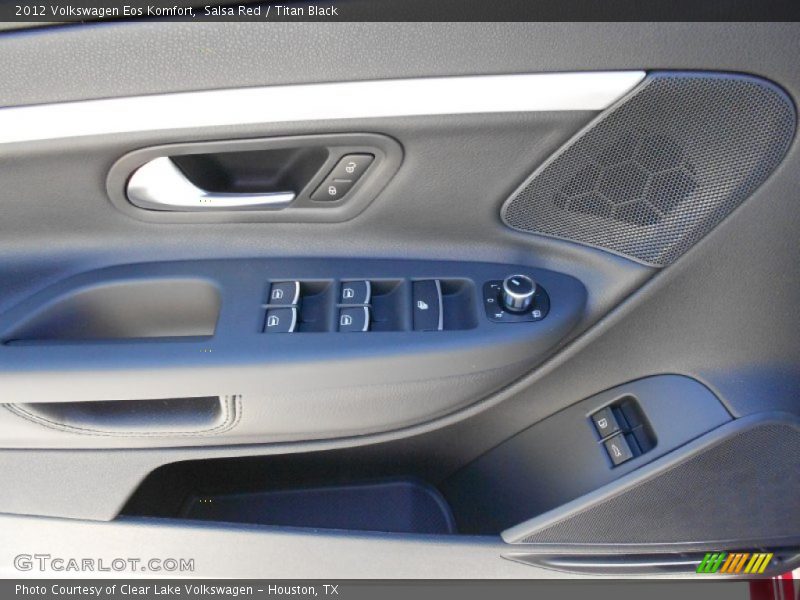 Salsa Red / Titan Black 2012 Volkswagen Eos Komfort