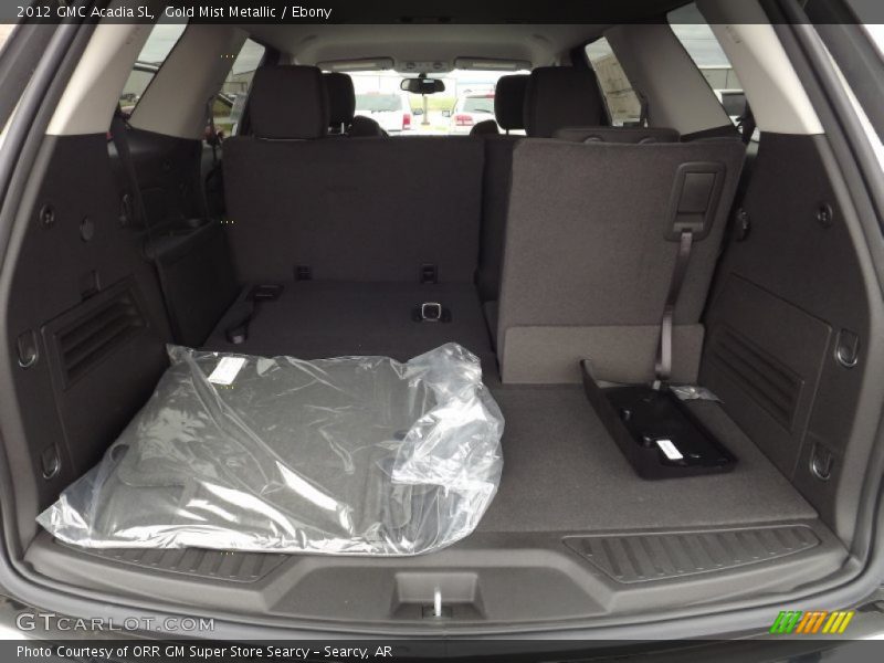 Gold Mist Metallic / Ebony 2012 GMC Acadia SL